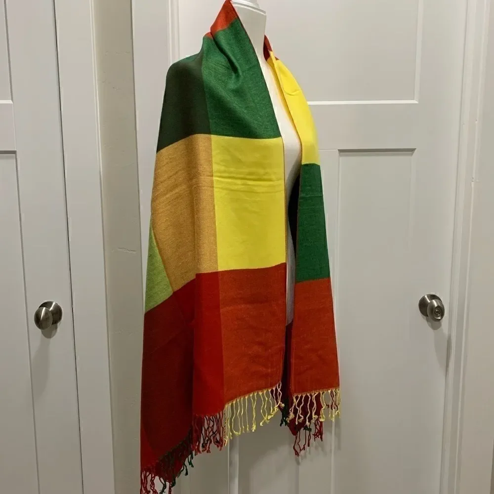 New Fashion Colorful Plaid Wrap